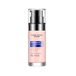 Glowing makeup brightening cosmetic facial primer