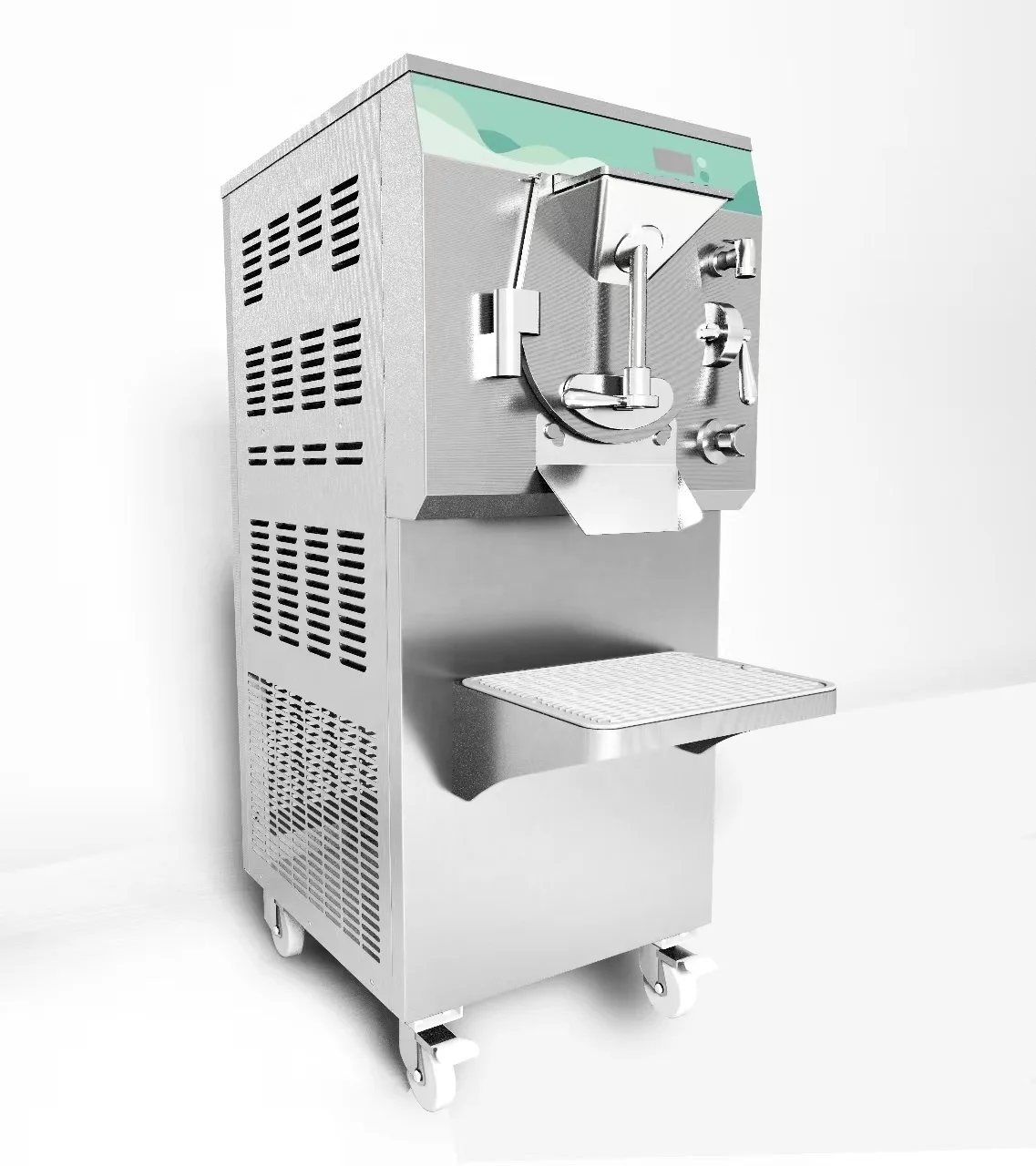 Oceanpower Commercial Hard Ice Cream Machine Sorbet Gelato Maker Batch Freezer OPH42 plus