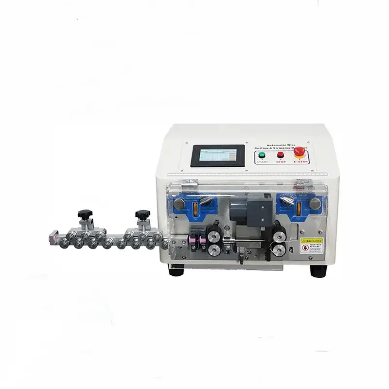 Fully Automatic Computer Cable Wire Cutting Stripping Machine USB Data Cable Manufacturing Machine