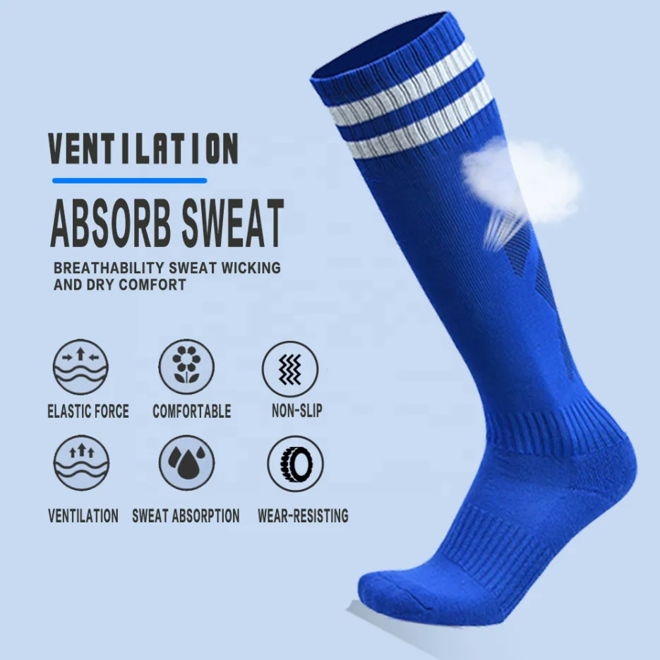 Custom logo top quality cheap cotton black white compression socks unisex designer grip football soccer sport socks men