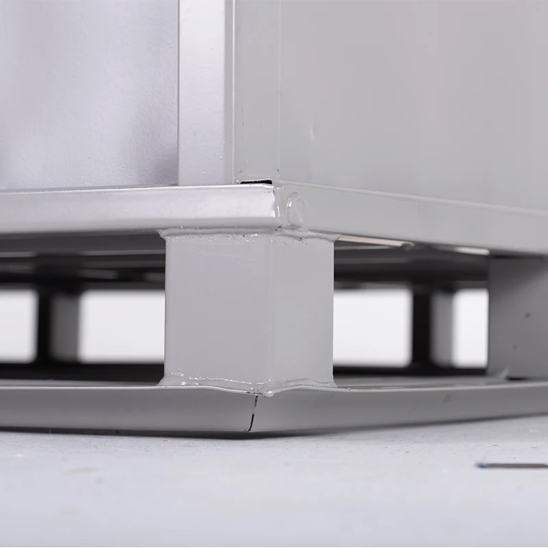 Environmentally Friendly Synthetic Rubber Transport And Storage Metal Crates