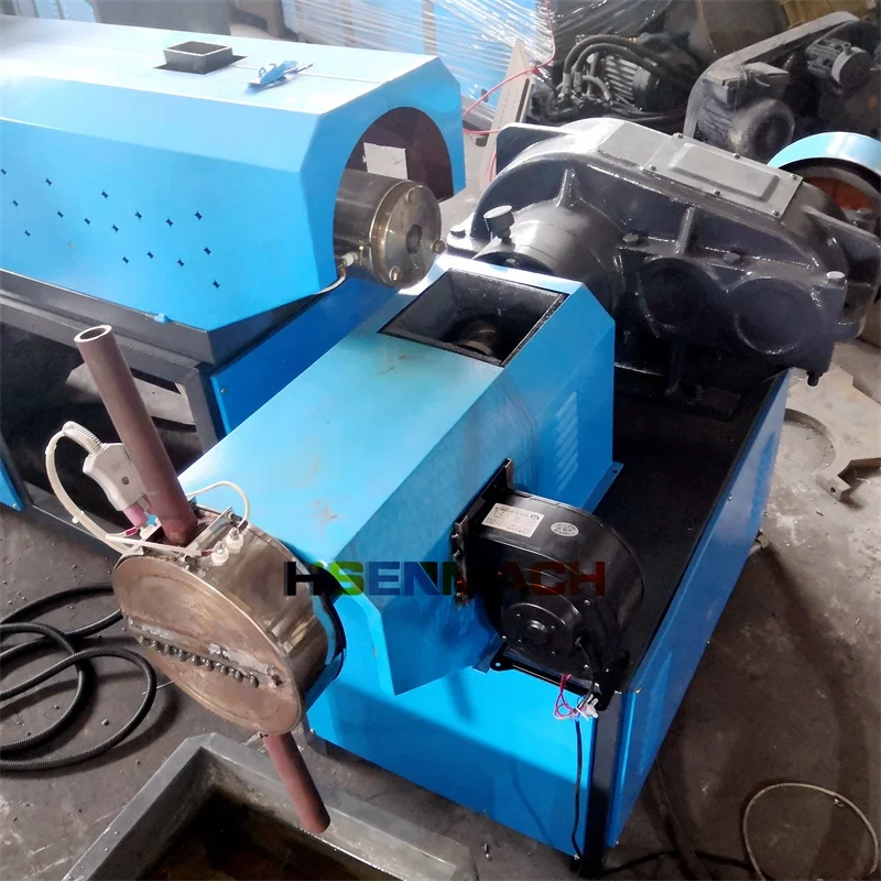 PP PE plastic recycling granulator machine screw