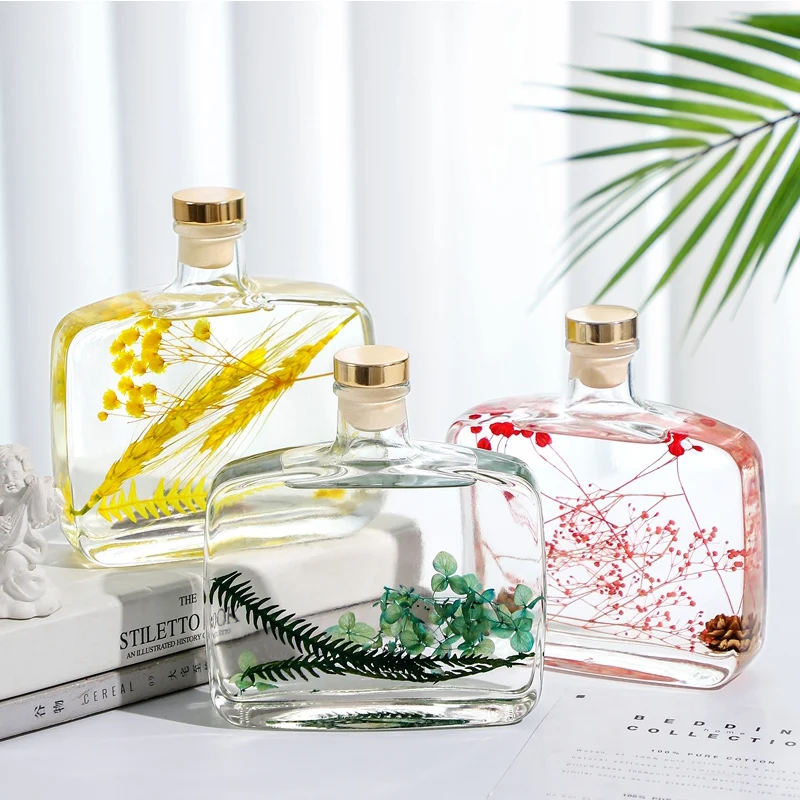 100 ML Reed Diffuser with Immortal Flower Inside Air Freshener