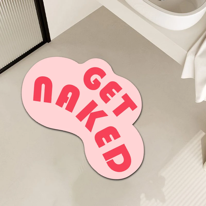 (CHKAME) 2.5MM SOFT PERSONAL PRINT BANYO PASPAS CHARACTER RUG DIATOM MUD BATH MAT