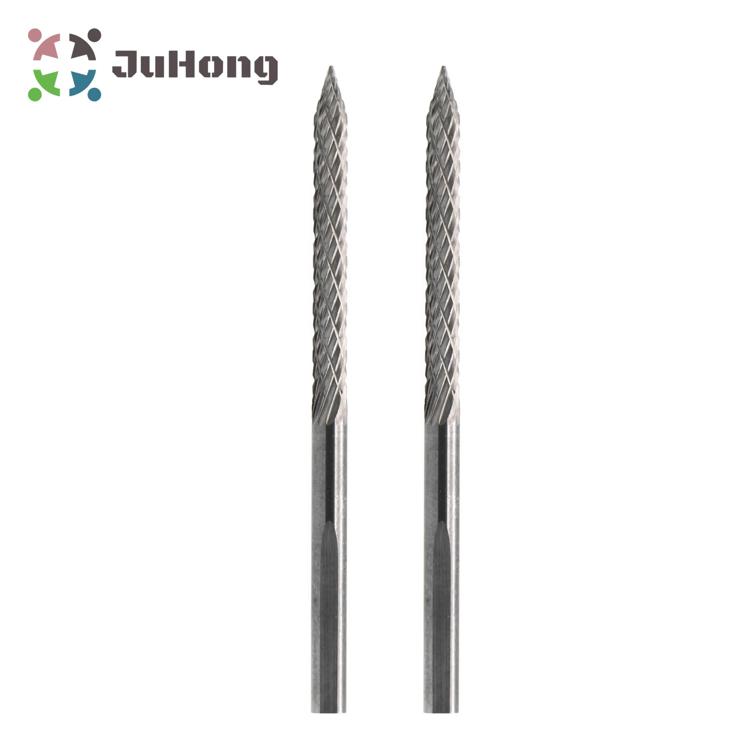 1 pair 3mm Super Hard Solid Carbide Cutter Rotary Burrs Carbon Steel Drill Bit Pneumatic Drill Bit Patch Plug Tire Repair Tool