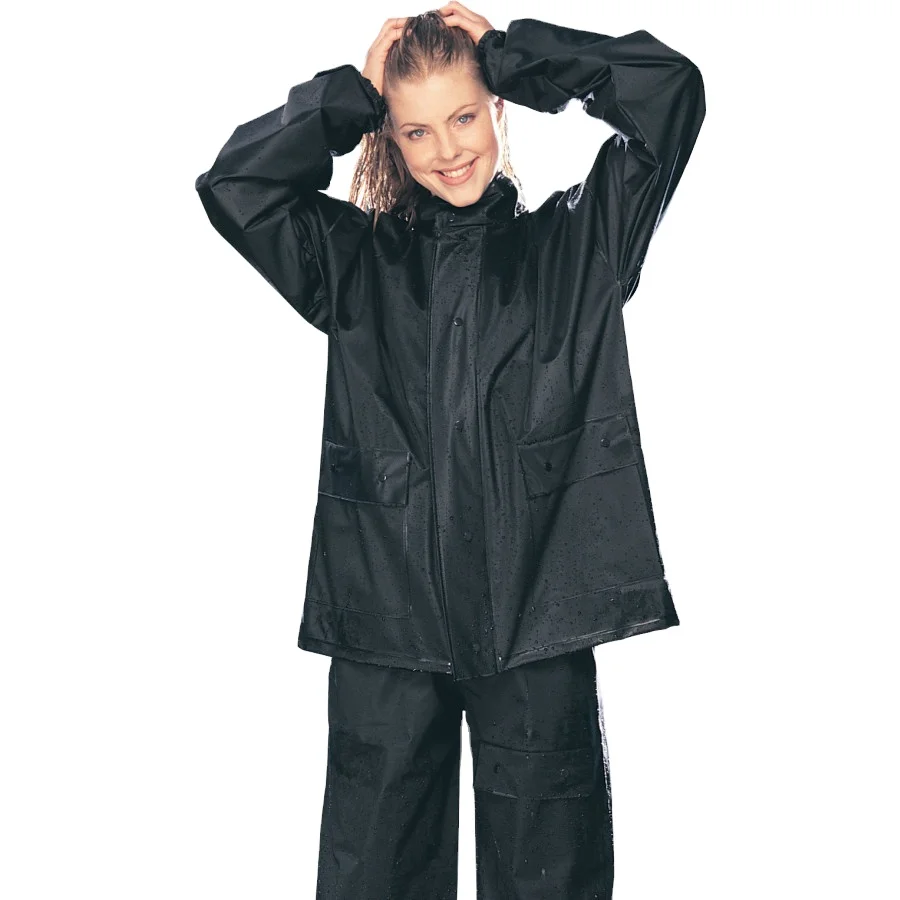 
100% Polyester Water-proof Plain Rain Suits for men with long sleeves OEM Services 2021New Arrivals 