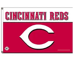 New Design Cincinnati Reds Team Logo Large Flag and Banner