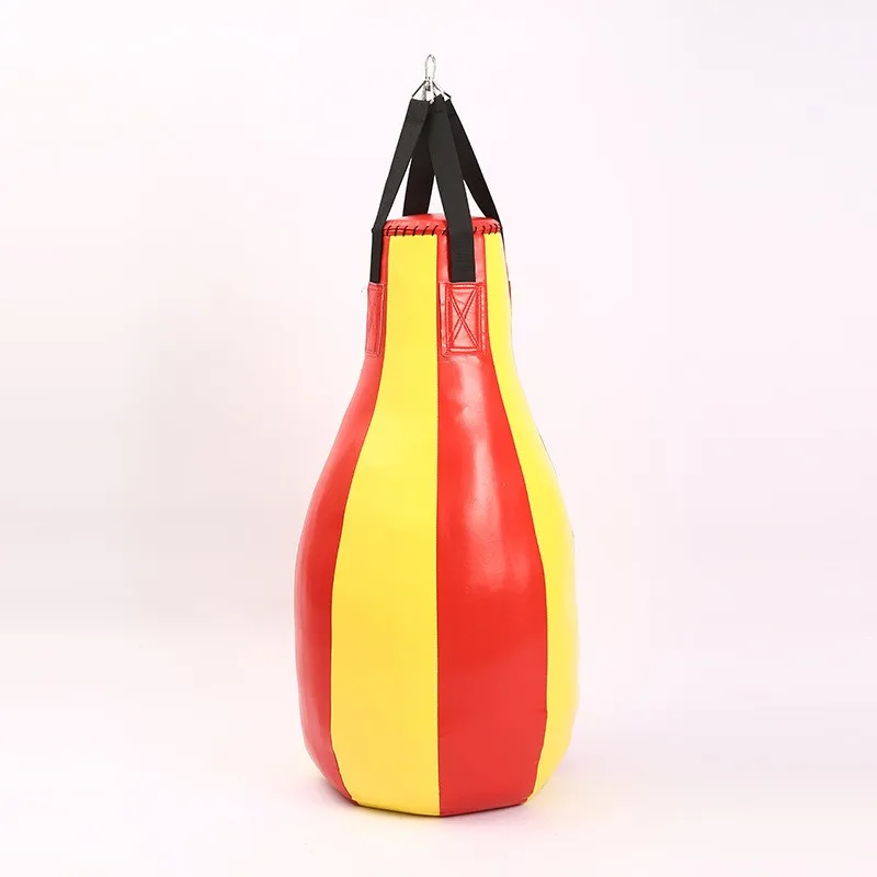 Wholesale Fitness Equipment Hanging Pu Material Pear Shaped Boxing Punching Bags