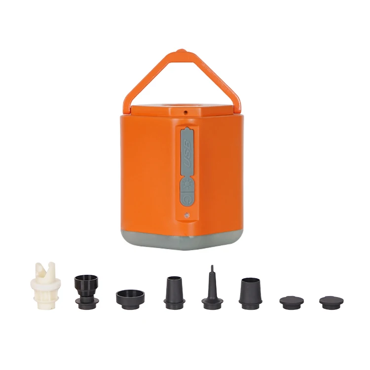 Neokudo Electric Air Pump Efficient Mini Brushless 4000mAh Battery Tiny Pump Inflatable fishing kayak Camping TENT Mattress