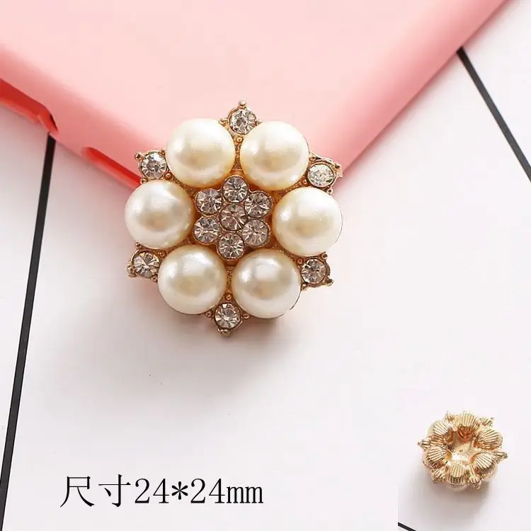 China factory wholesale silver pearl ladies bijoux pendant women charm jewelry pearl flower phone accessories