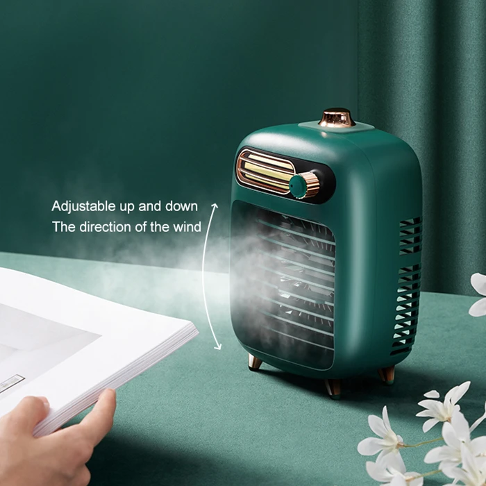 Newest USB Powered 270ml Water Spray Air Cooling Fan Home Indoor Room Portable Air Conditioner Fan Humidifier