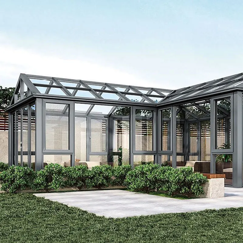 GEDELI Promotion Patio Sail Shades Sun Room Factory Seller Modern Two Story Sun Room Save Cost Aluminum Sun Room