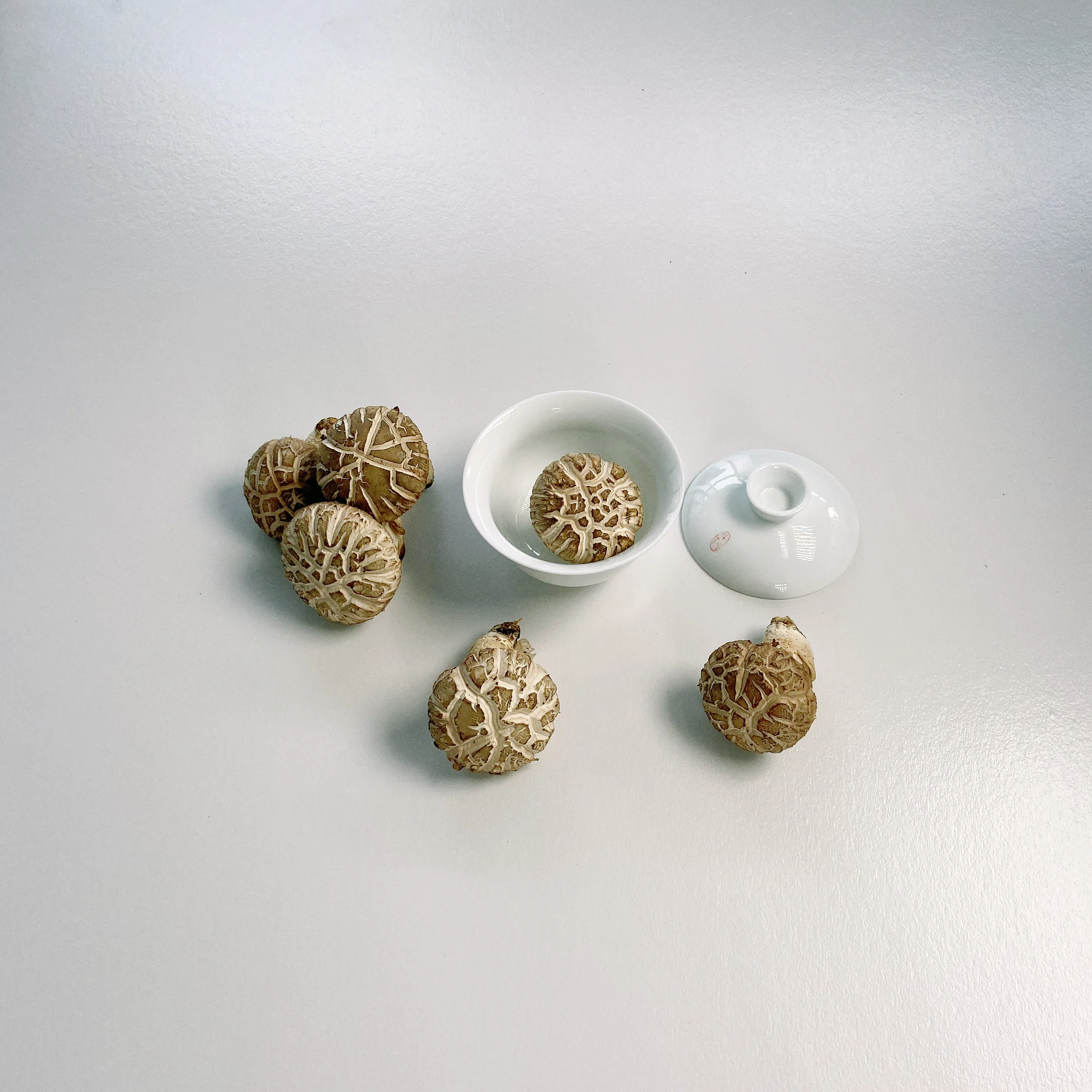 Высококачественные выбранные свежие сушеные грибы Хуа шиитаке