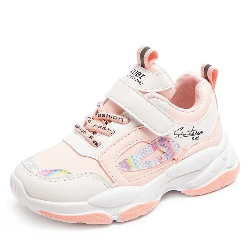 Fashion Kids children boys girls breathable walking style running sports shoes sneakers