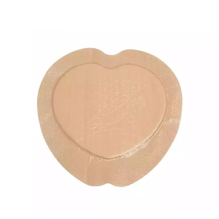 Oem Soft Adhesive Wound Dressing Medical Bordered Customized Silicone Foam Dressing