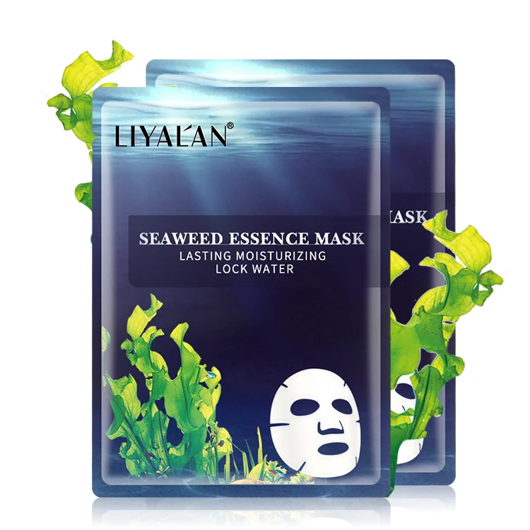 Private Label Natural Organic Quick Replenishment Gentle Moisturizing Whitening Beauty Face Care Seaweed Mask