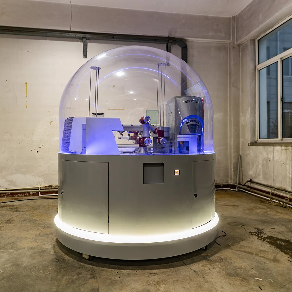Автоматический торговый автомат робот Atm Make Milk чай кофе бариста