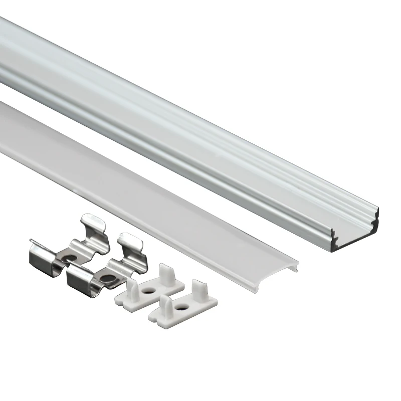 1707S Aluminum Profile Manufacturer For Led Strip Edge Drywall Led Profile With Cover