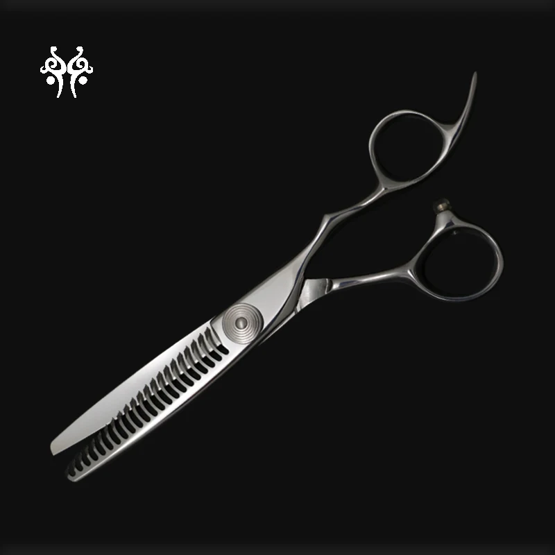 Latest Series CNC Screw Barber Scissors  SUS440c Steel Professional Barber Thinning Scissors