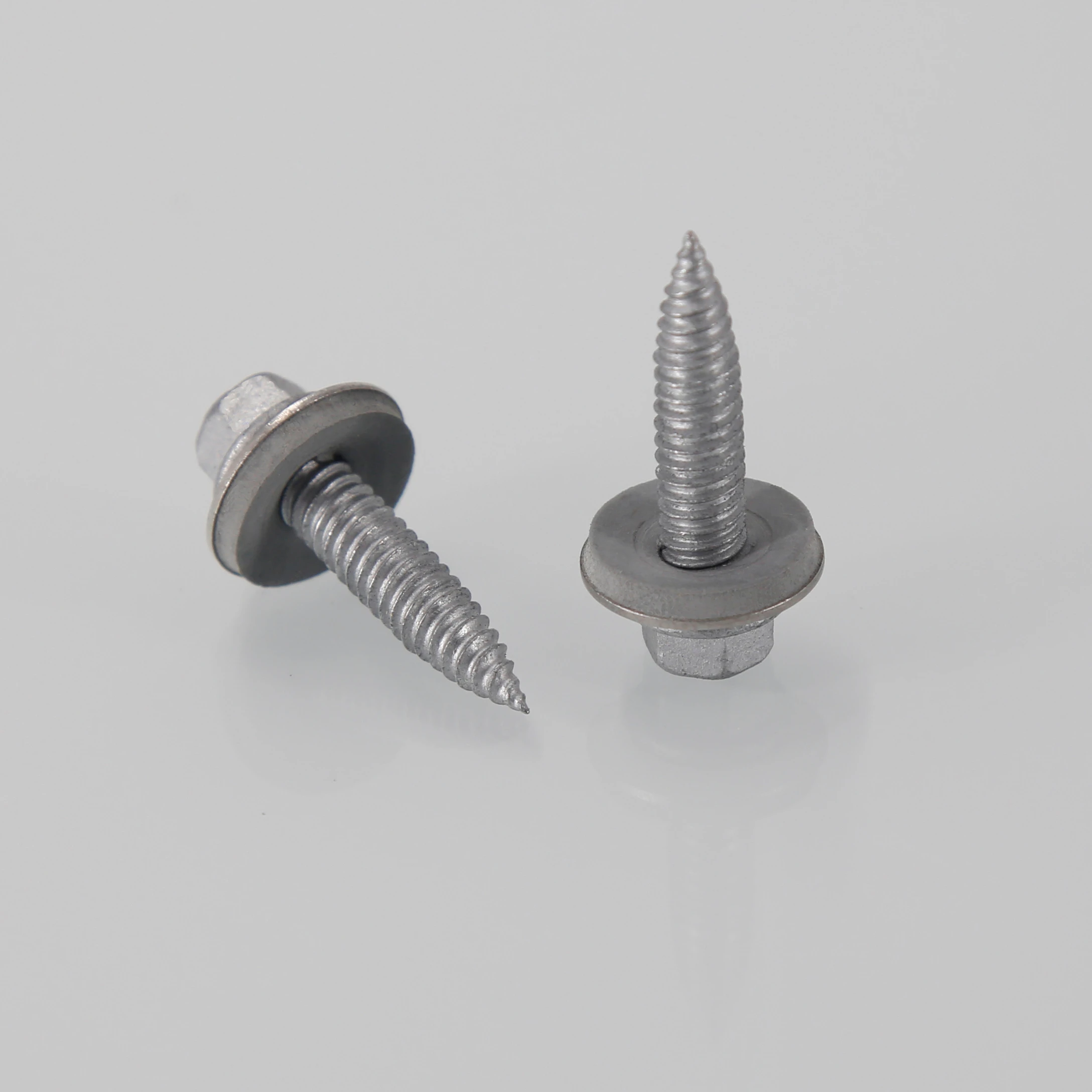 Solar Mounting Structure Self Tapping Screw Bimetal Stainless Steel Metal Hex Head Composite Self Tapping Bi-metal Screws