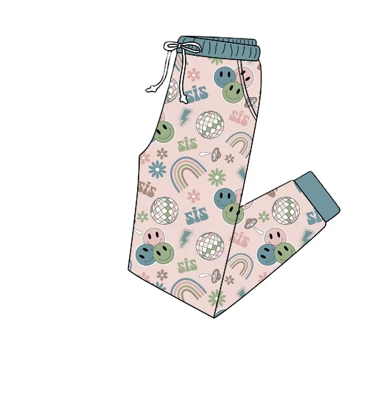 costume smile sis printing kids girls clothing