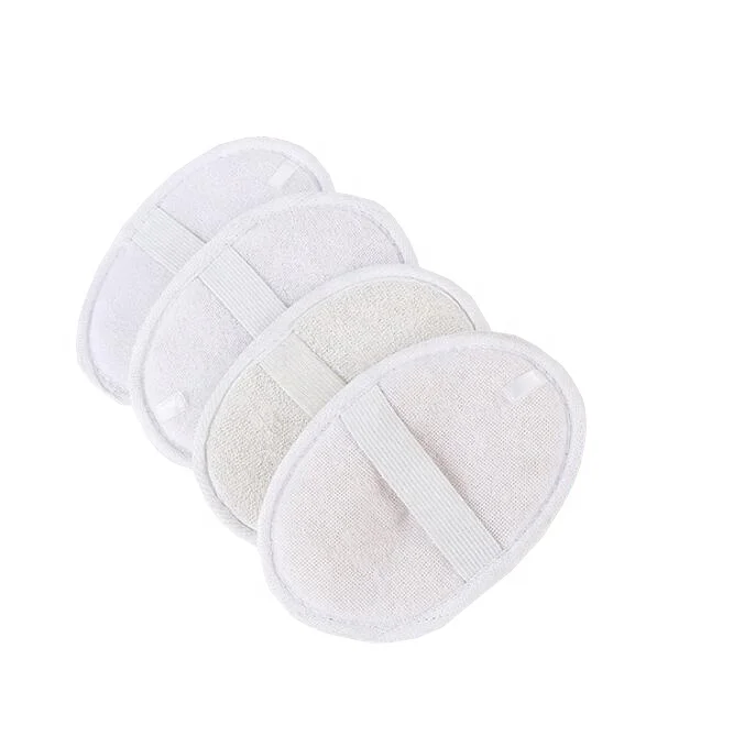 Exfoliating Loofah Pad Scrubber for Face and Body Natural Shower Loofah Sponge
