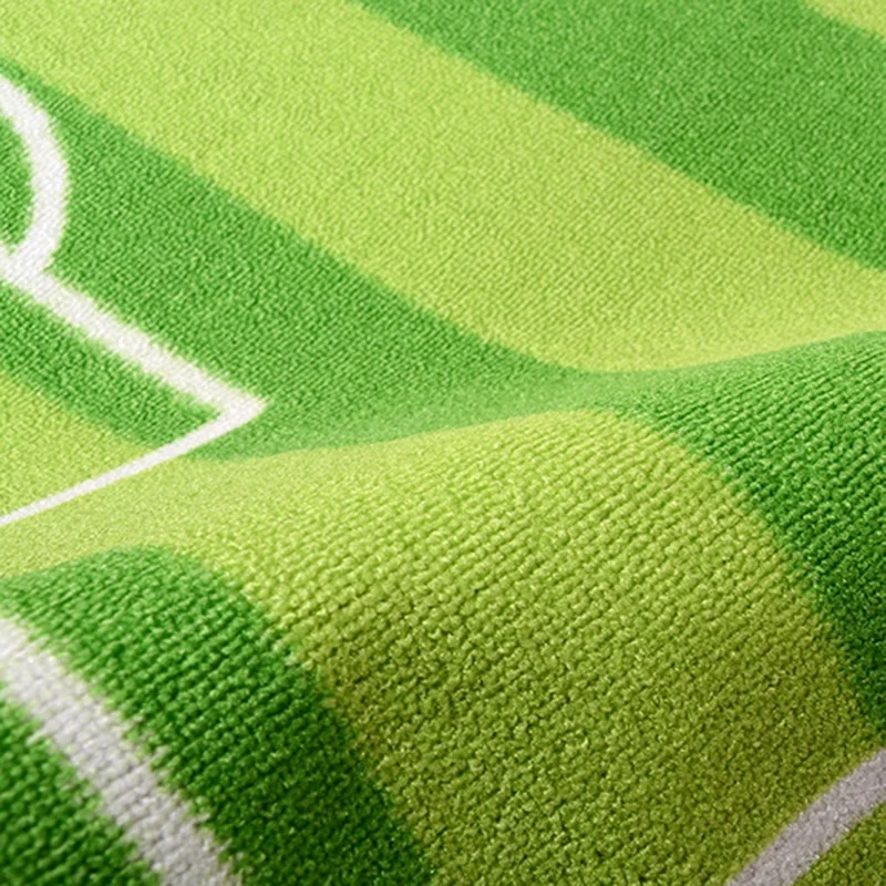 Kids Educational Nylon Game Carpet Bedrooms TPR Skid-Proof Children Football Court Play Mat For Playrooms