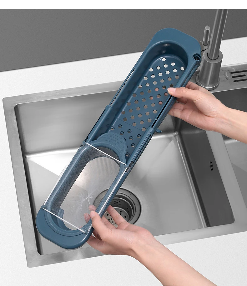 Полка для хранения раковины Выдвижная сушилка кухонные принадлежности тряпичная стойка для мытья посуды