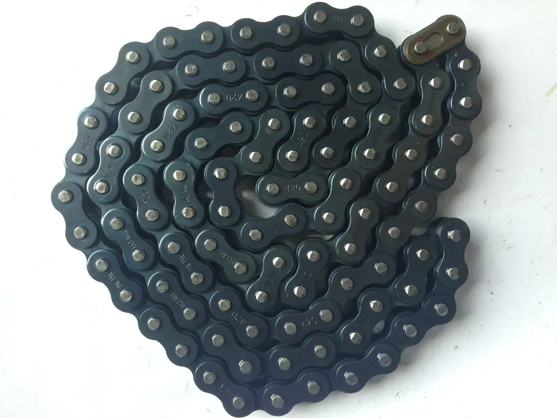 Four Side Riveting Durable 420H Motorcycle Drive Chain,Sprocket Chain