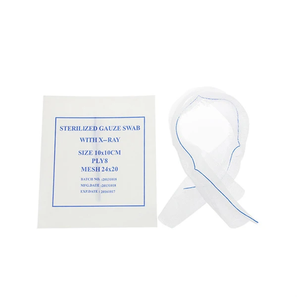 CE ISO13485 factory hisopos de gasa medica panos de gasa esterilizados esterilizadas almohadillas de gasa quirurgica