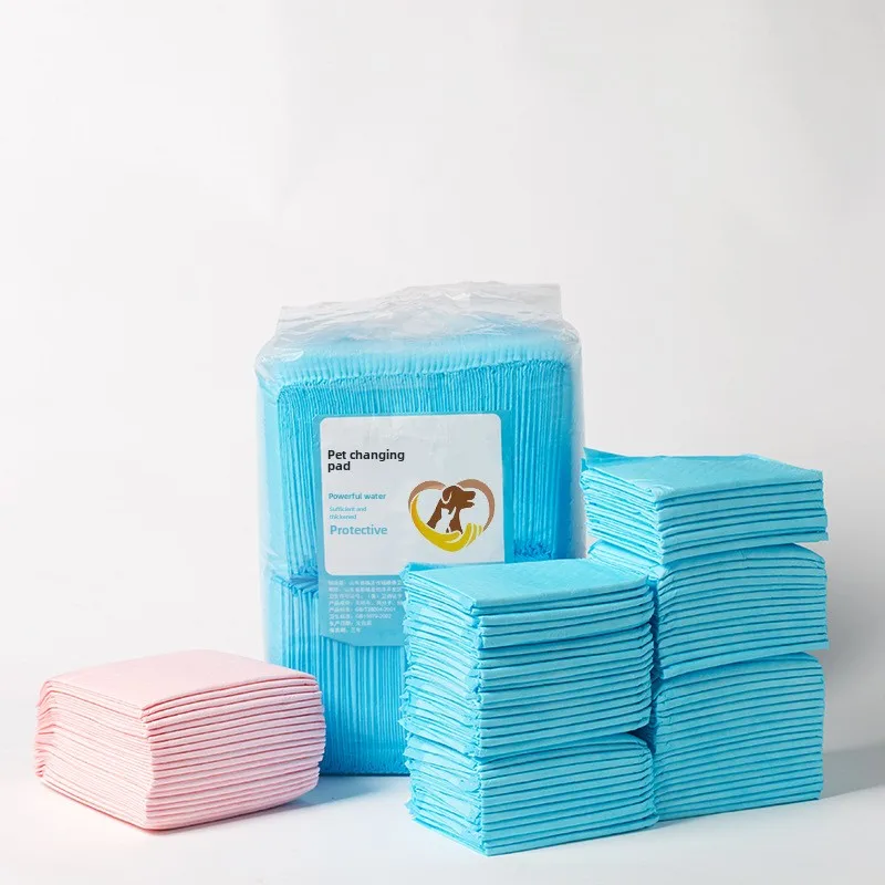 Hot Sale Water Absorbent Disposable Pet Hygienic Carpets Puppy Toilet Dog Training Pads Mats Pee Pads For Dogs