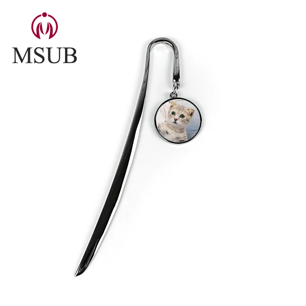 
sublimation aluminum high quality customized metal bookmark 