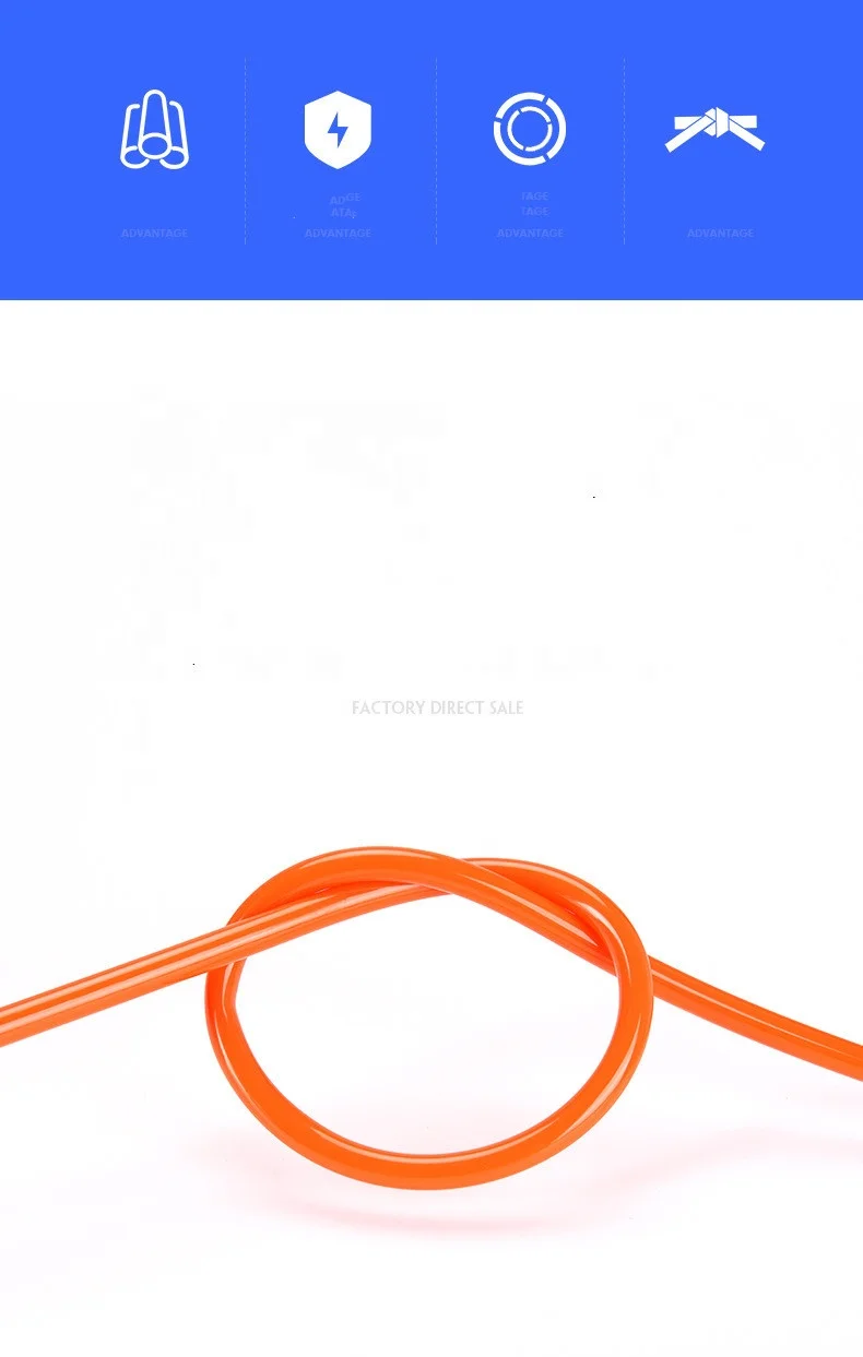 2 3 4 6 pneumatic pipe pu pe air tube hose 7.5m 12 8 8x5 12x8