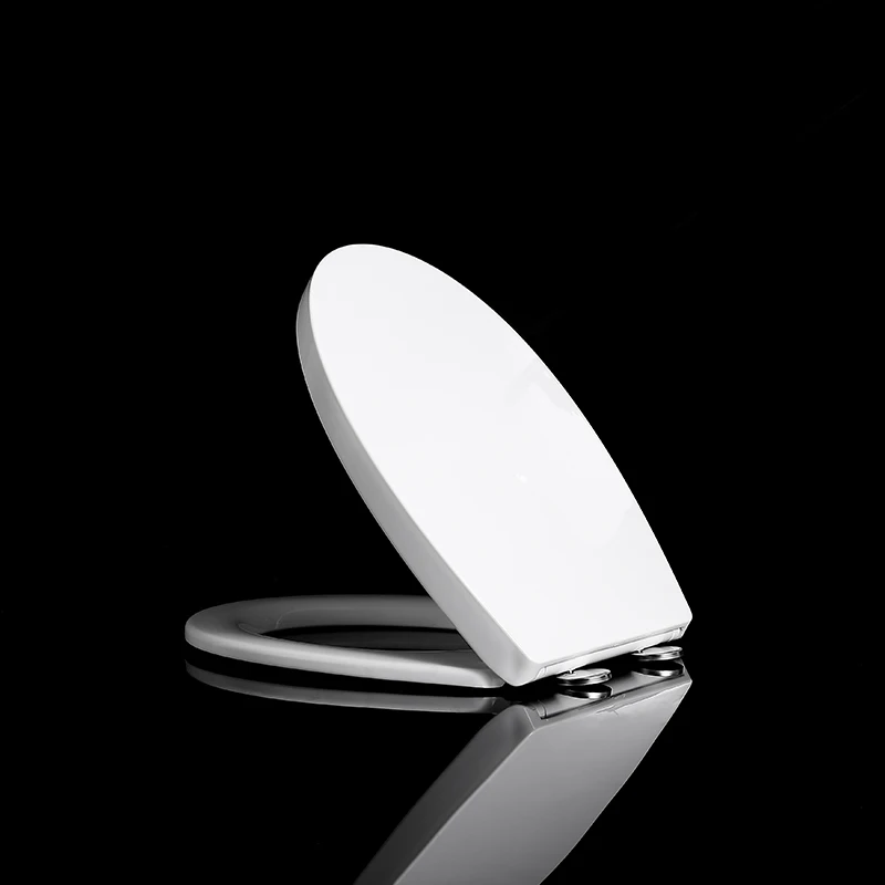 New High Quality Furniture Accessories Toilet Seat With Plastic Hinges Soft Closing System Made In China