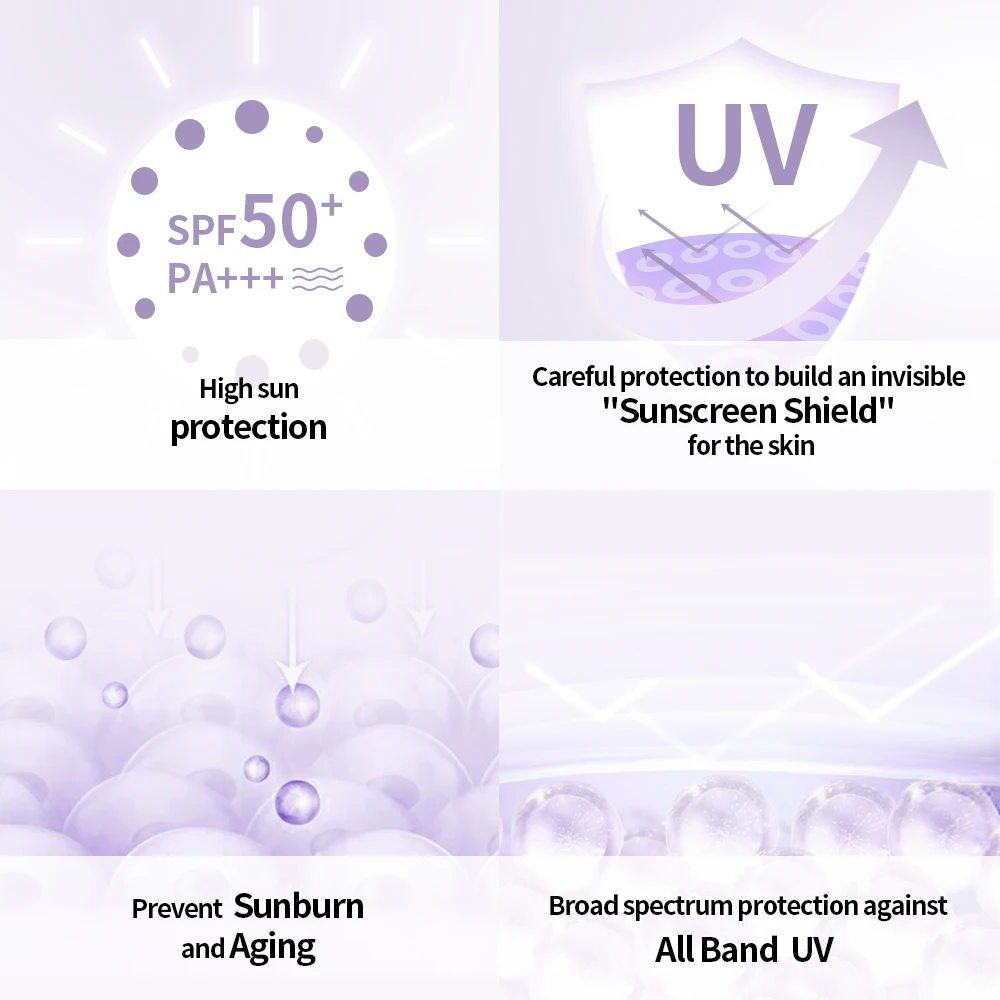 LANBENA oem manufacturer white label cina spf50 facial sunscreen for oily skin 24k gold hydrating fix derma sunscreen