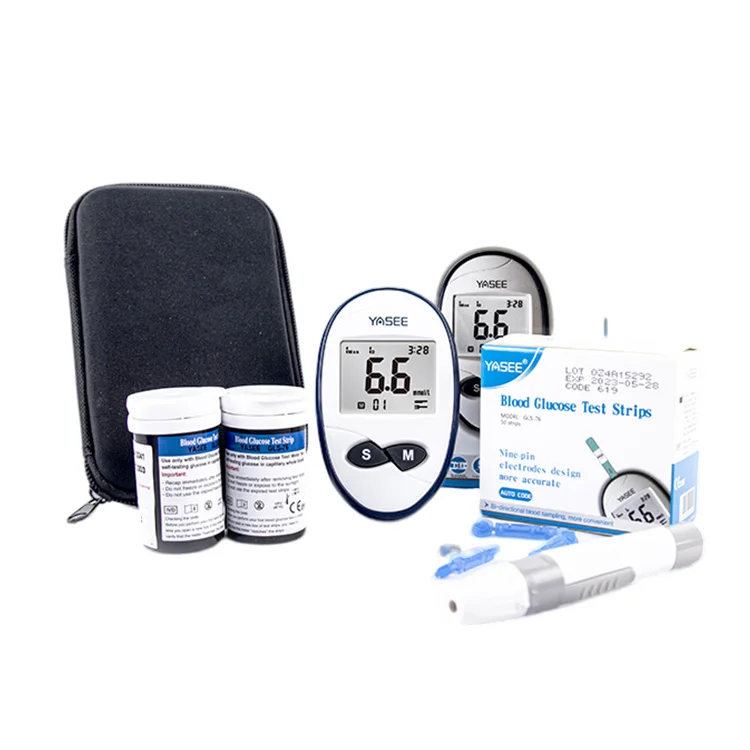 blood glucose meter with USB cable/Yasee blood glucose meter/ blood sugar sensor linking to PC