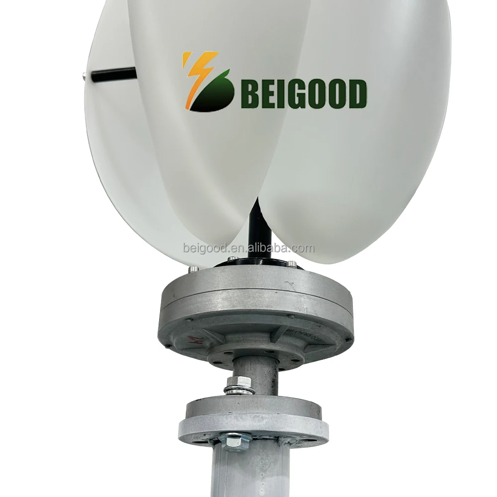 Rose 2KW Вертикальная ось ветровой турбины 2kw вертикальный ветрогенератор энергии генератор