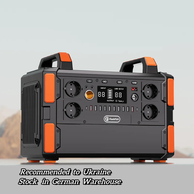 Portable-Power-Station Free Solar Panel 1kW 1100W 1024 240V Portable Power Stations with Supercapacitor for Computer and EV Car