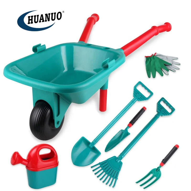 Kids Educational Pretend Play Outdoor Plastic Garden Tool Toys
