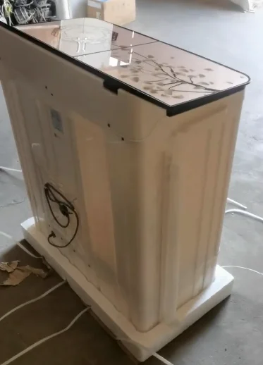 13 kg large capacity steel washing machine, household semi-automatic double drum washing machine,washing and drying machines-HX