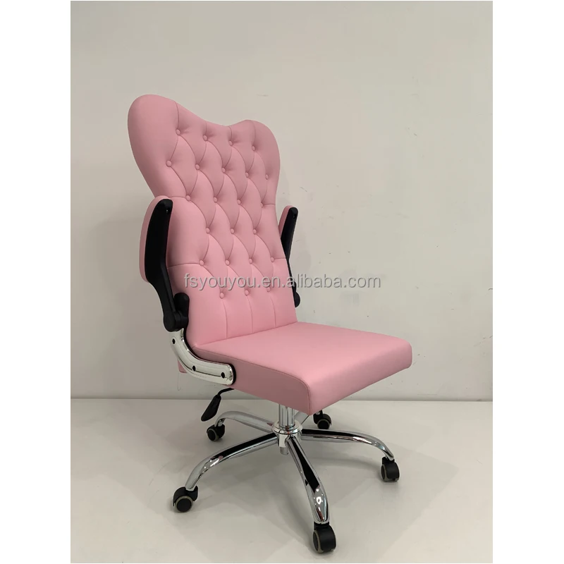 Versatile Pink Reclining Office Chair - Comfort for Women
