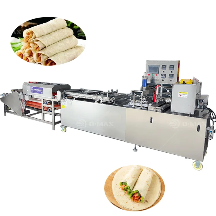 Big capacity Mexico Taco Burrito Round Thin Pancake Forming Machine Flapjack Making Machine