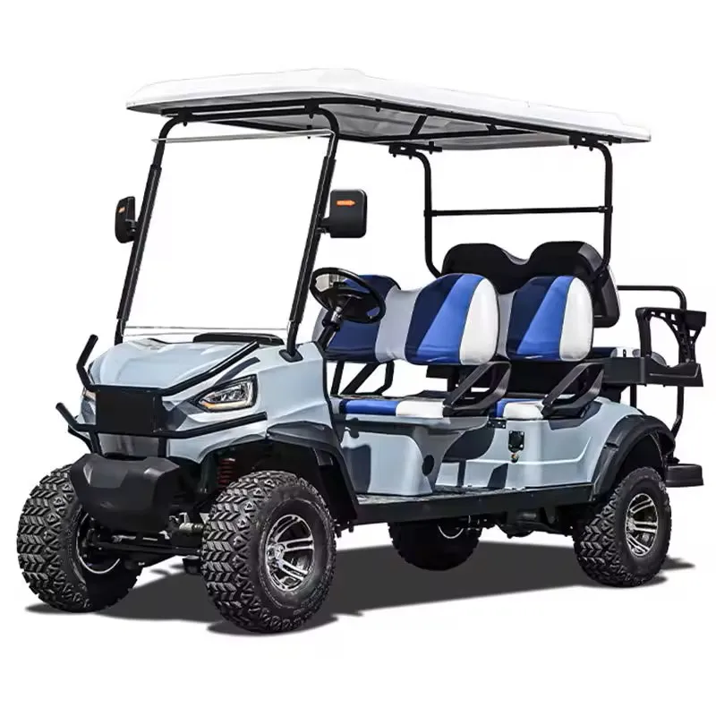 Tong Cai  Mini CE certificate 72V Lithium Battery 6 Seater Electric off Road Beach Golf Buggy
