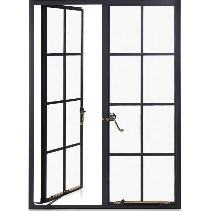 2024 Pan-Steel door and window French casement steel window Casement window