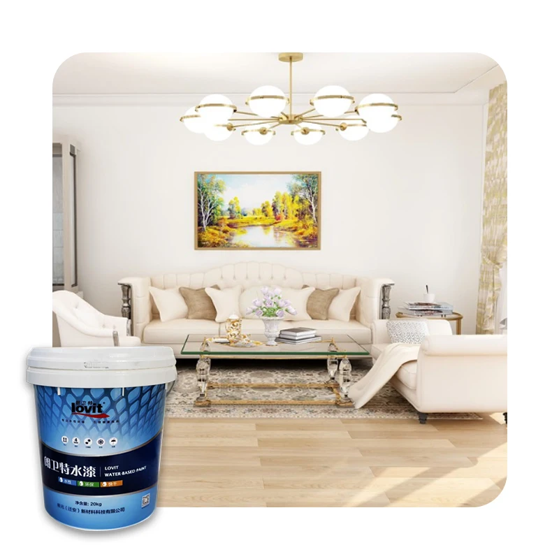 Acrylic Paint Set Water Paint Customized Colorful Formaldehyde Removal Paint For Inter