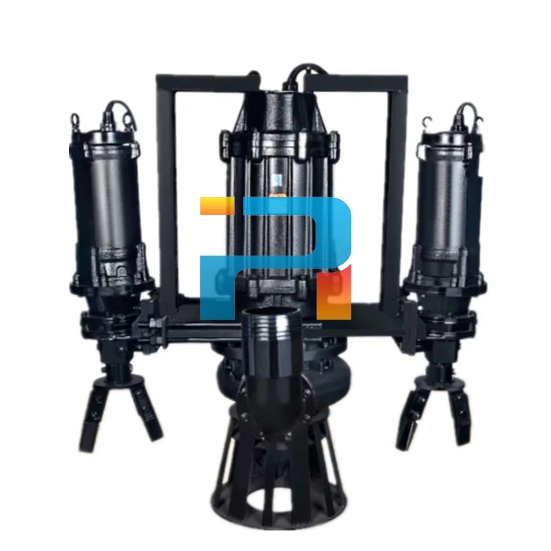Vertical electric sewage  slurry pump with agitator submersible industrial slurry mud sludge pump for drilling