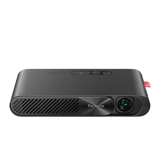 Fengmi Laser Portable Pocket Projector qHD 800 ANSI lumens Mini Wireless Beamer For Home Theater Built-in Battery Formovie P1