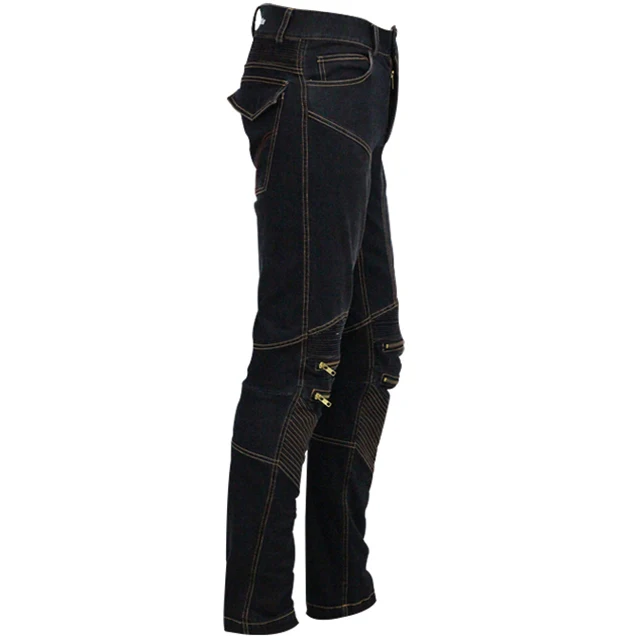 RIDING TRIBE Motocross Pants Manufacturer Knee Straight Fit Motorcycle Jeans Pants