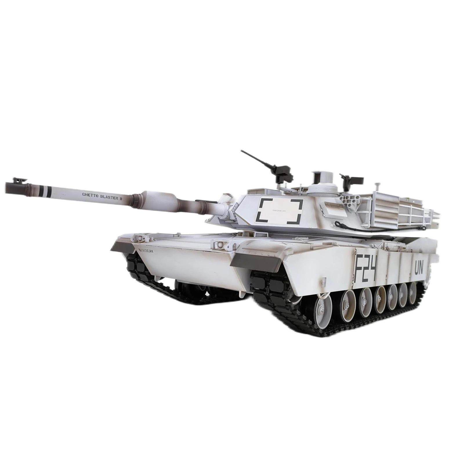 Henglong M1A2 America infrared versus tank model coolbank shock absober 1/16 scale monster military tank toys