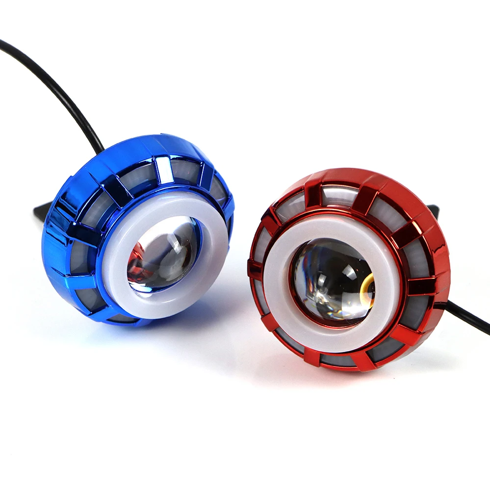 Motorcycle LED Breathing Light Lighting Universal 12v LED Headlight Motorcycle Lighting System